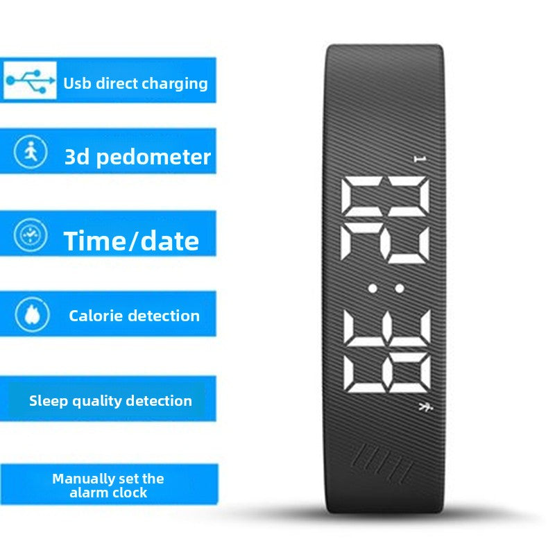 Pulsera Fitness con Alarma Vibratoria