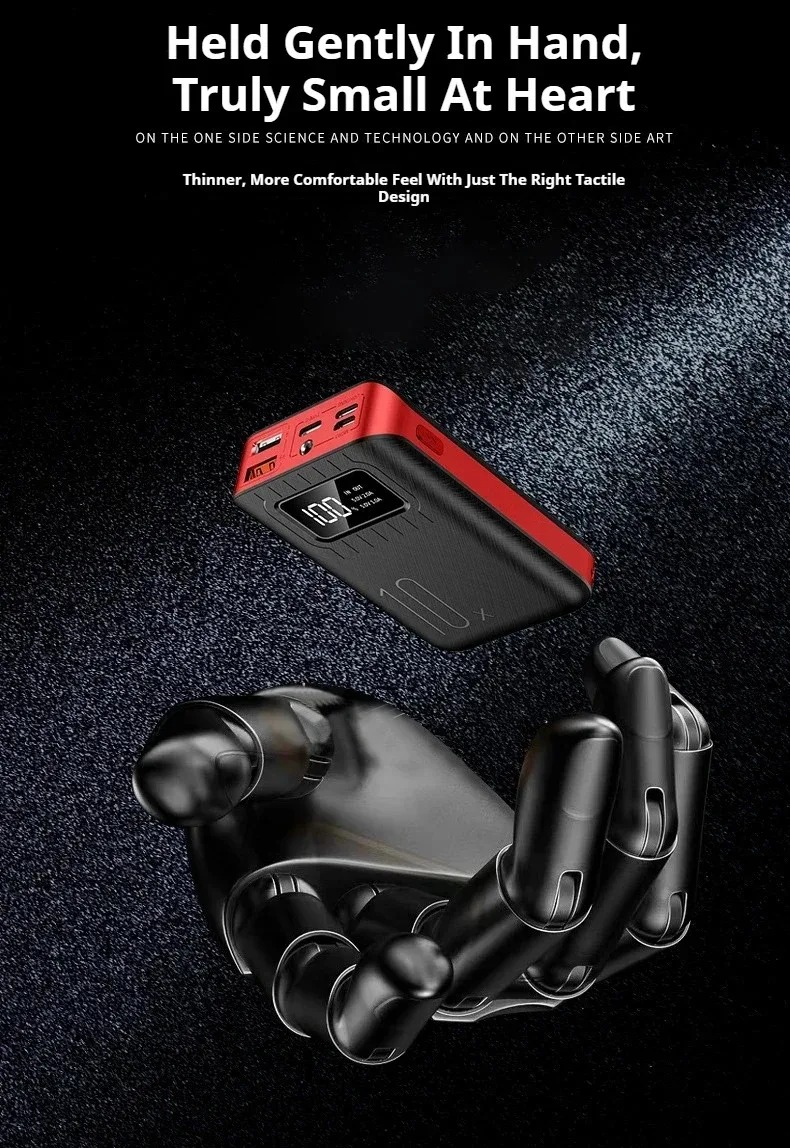 Batería Externa Ultra Fina 10.000 mAh Carga Rápida