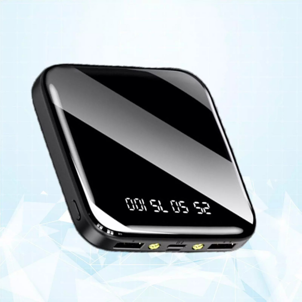 Batería Externa Mini 10.000 mAh con 2 Salidas USB