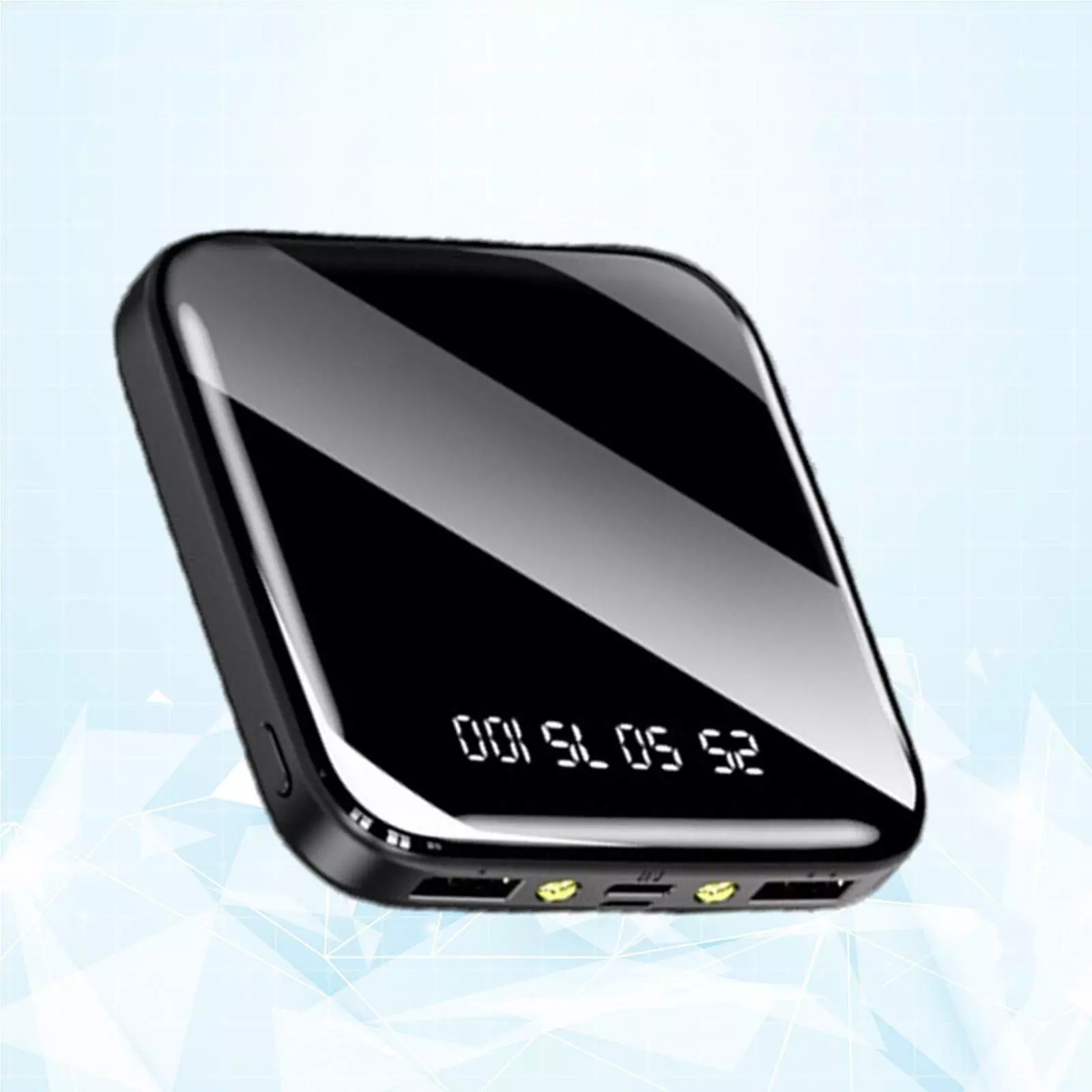 Batería Externa Mini 10.000 mAh con 2 Salidas USB
