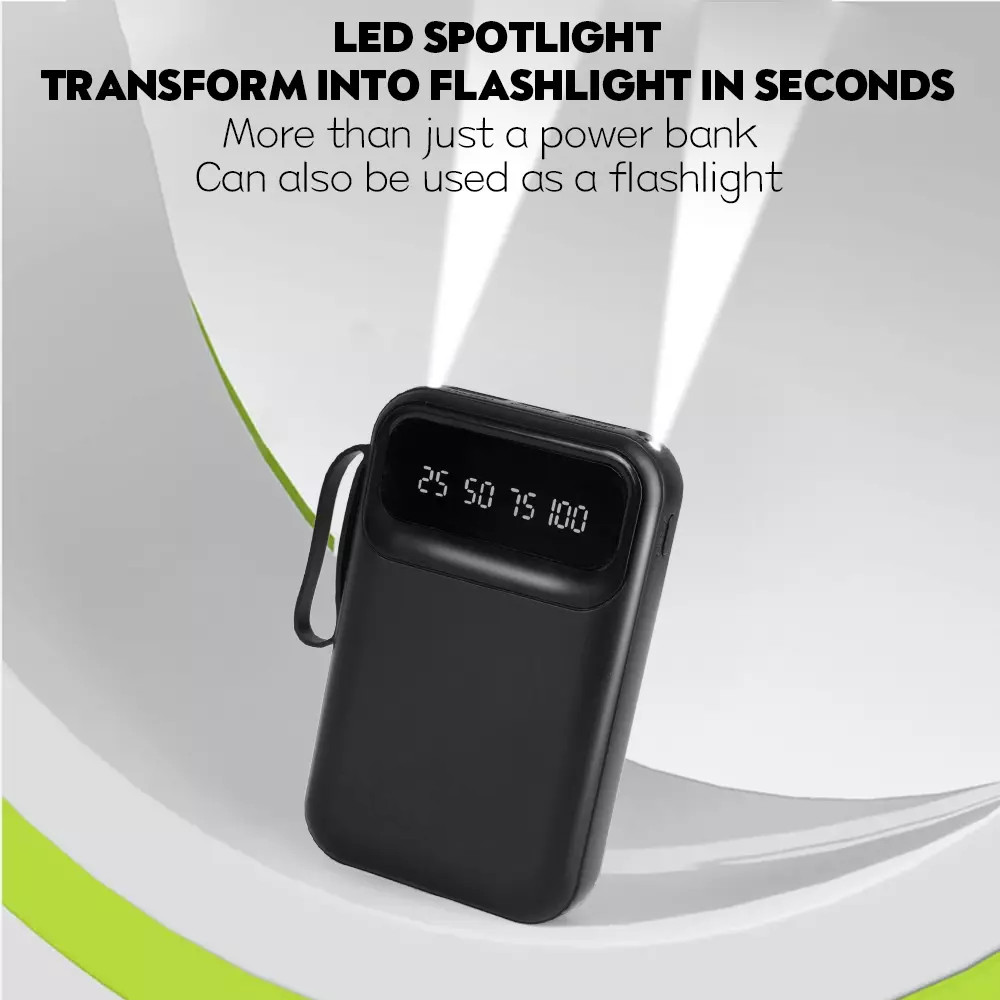 Batería Externa 10.000 mAh Carga Rápida PD22.5W