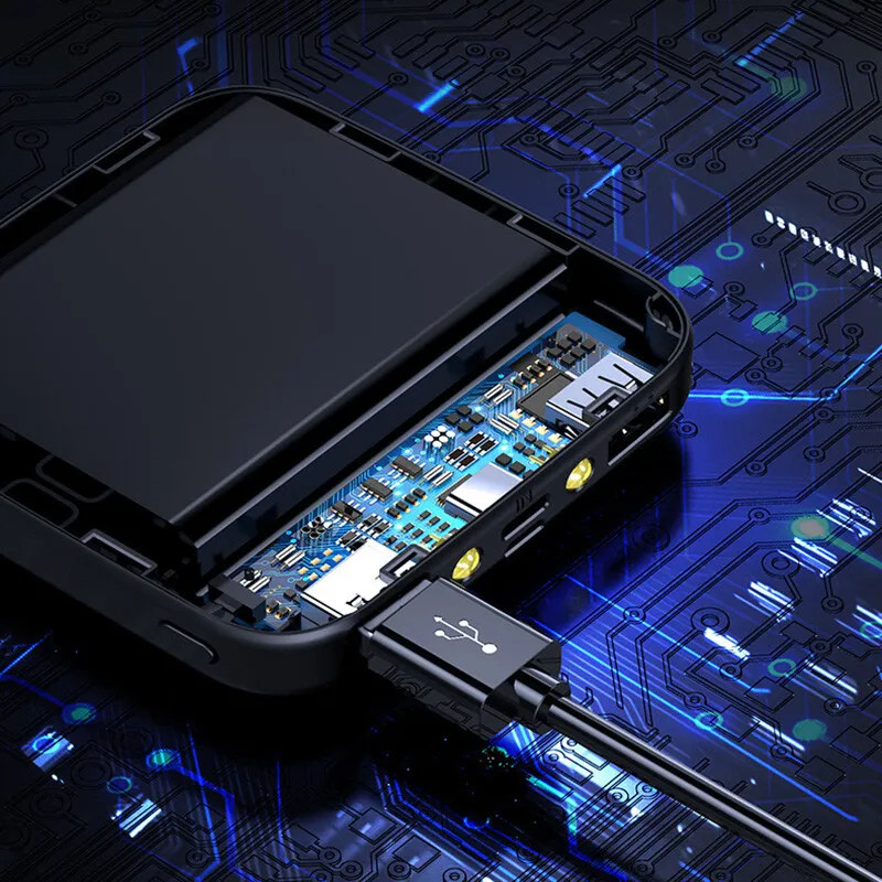 Batería Externa Mini 10.000 mAh con 2 Salidas USB