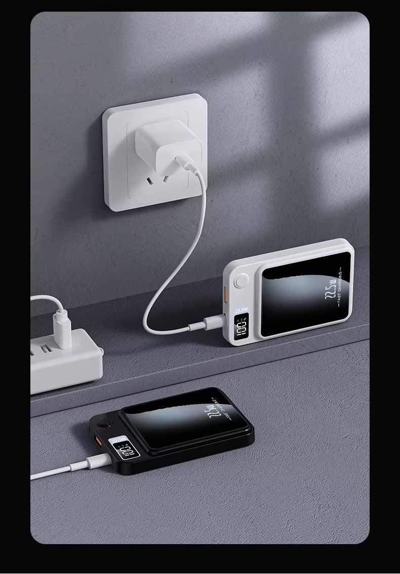 Batería Externa Magnética Inalámbrica 10.000 mAh