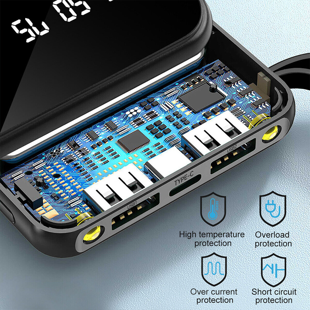 Batería Externa 10.000 mAh Carga Rápida PD22.5W