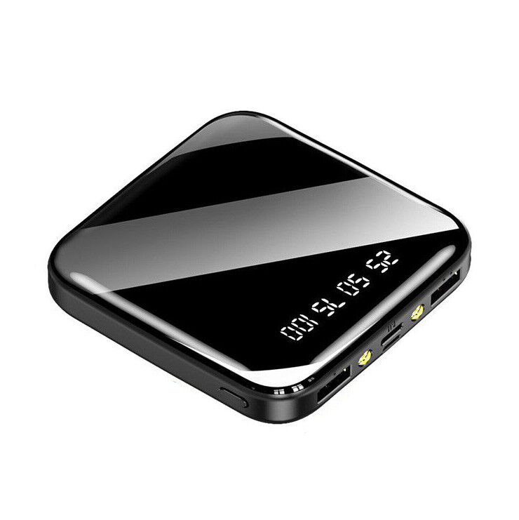 Batería Externa Mini 10.000 mAh con 2 Salidas USB