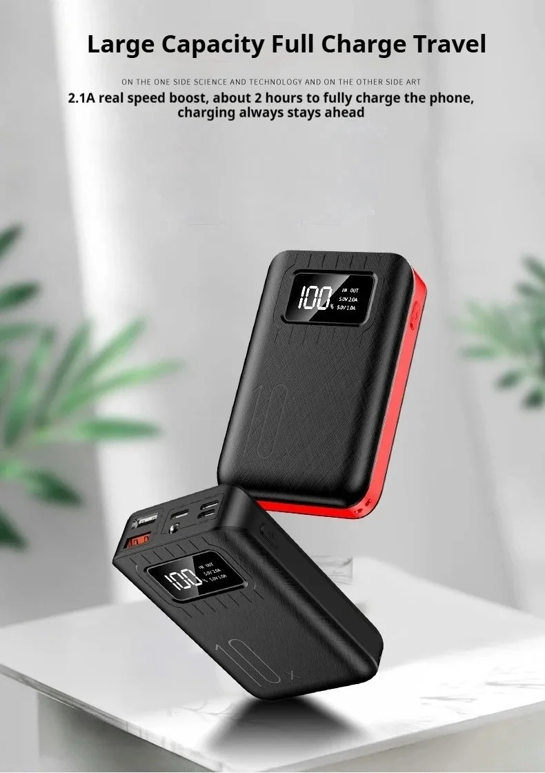 Batería Externa Ultra Fina 10.000 mAh Carga Rápida