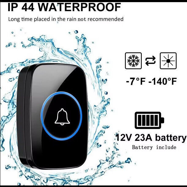 Timbre Inteligente con Cámara HD 1080P y WiFi