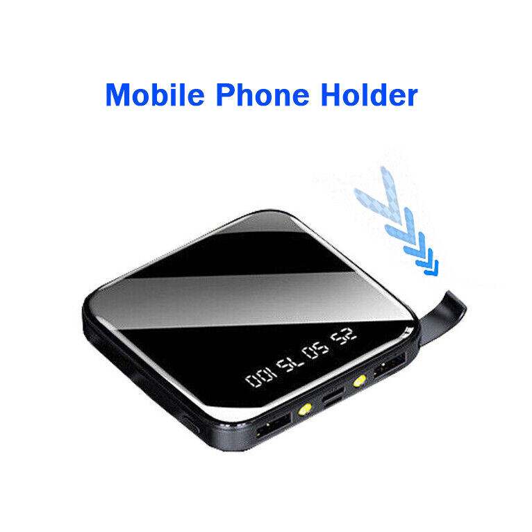 Batería Externa Mini 10.000 mAh con 2 Salidas USB