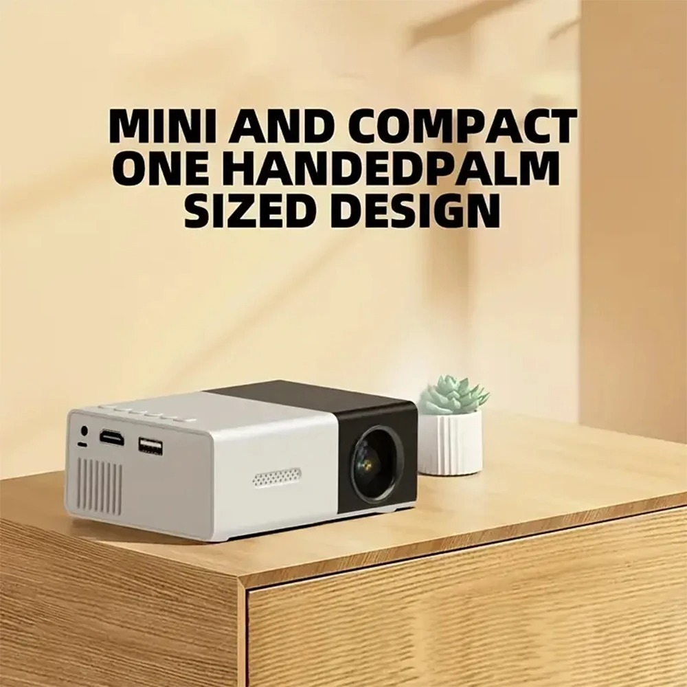 Mini Proyector Portátil con Soporte Extensible 1080P HD