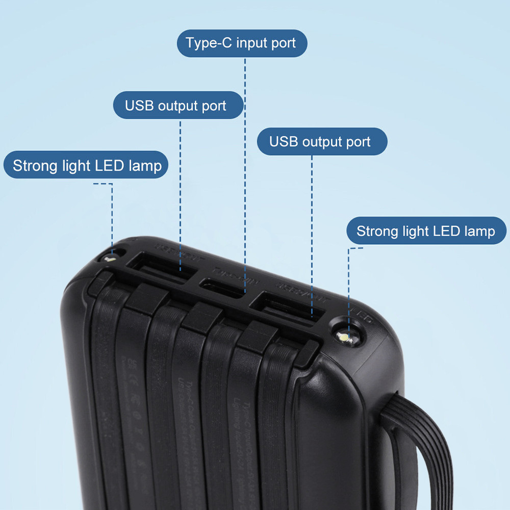 Batería Externa 10.000 mAh Carga Rápida PD22.5W