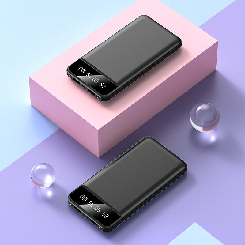 Batería Externa 10.000 mAh con 4 Salidas USB