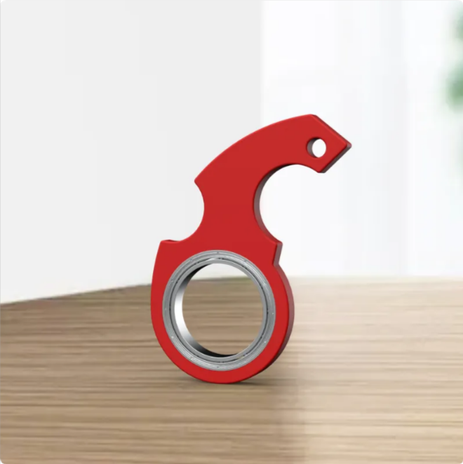 Llavero Fidget Spinner Anti-Estrés con Abridor de Botellas