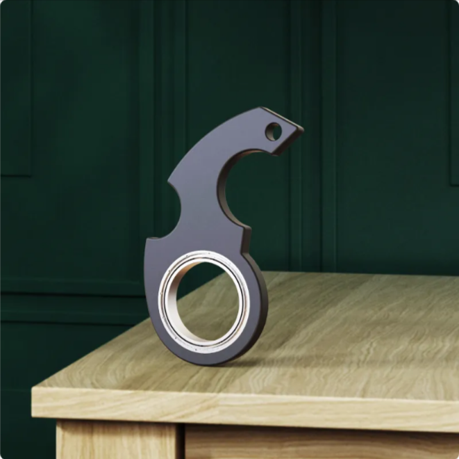 Llavero Fidget Spinner Anti-Estrés con Abridor de Botellas