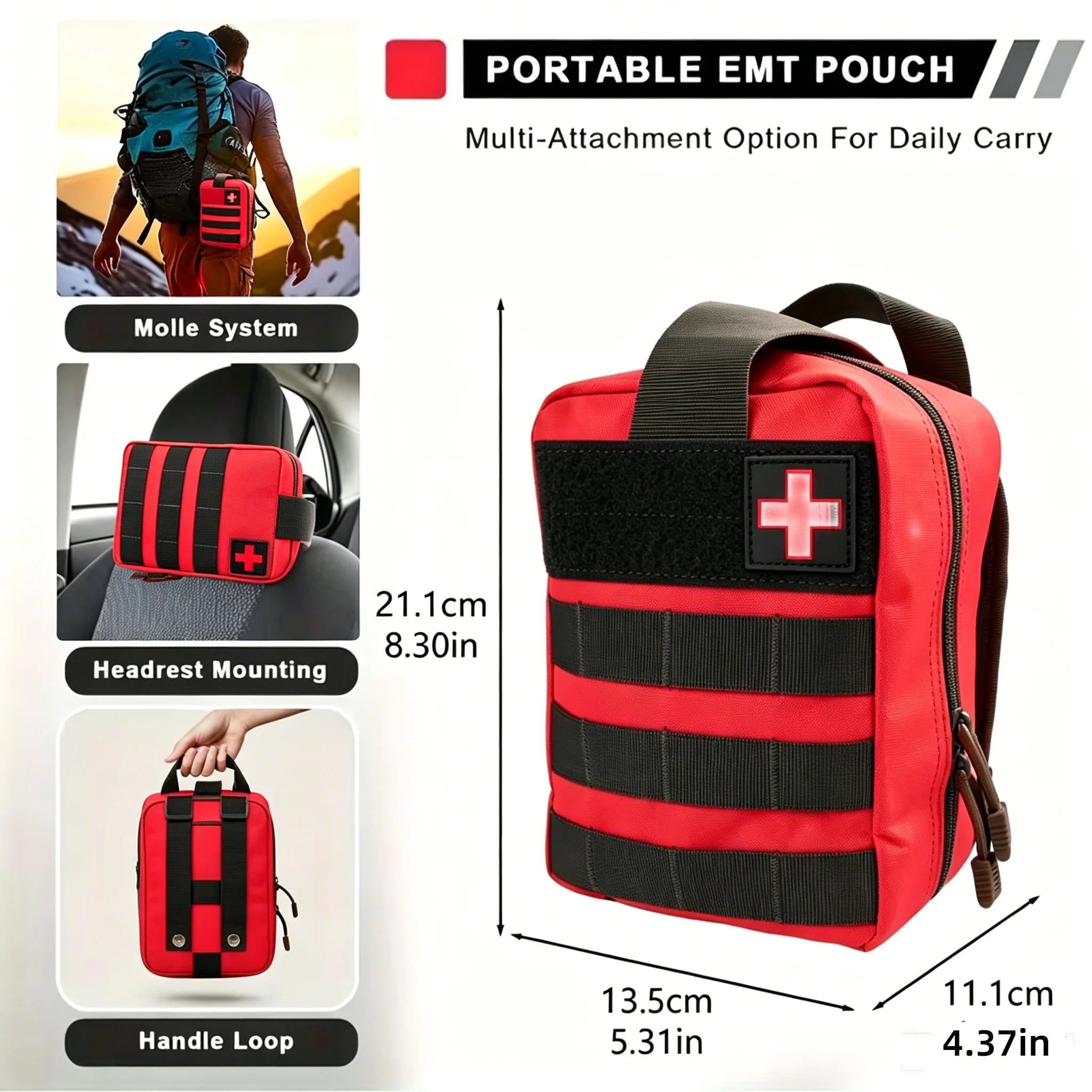 Kit de Primeros Auxilios Montañismo 363 Piezas