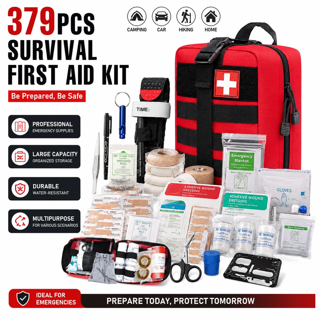 Kit de Primeros Auxilios IFAK 379 Piezas