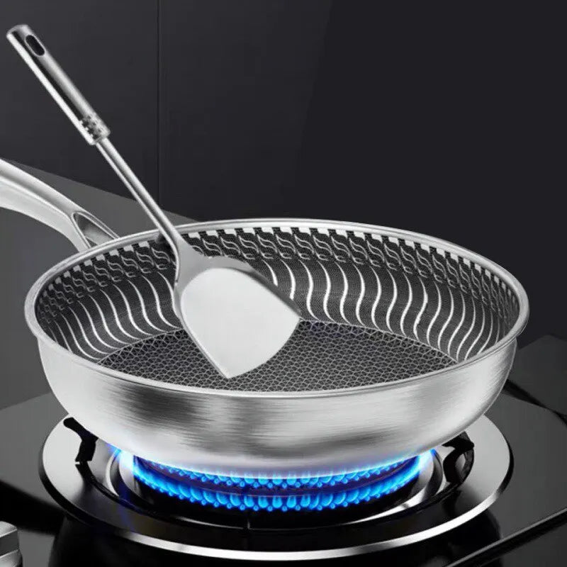 Sartén Wok Tri-Ply Acero Inoxidable 316