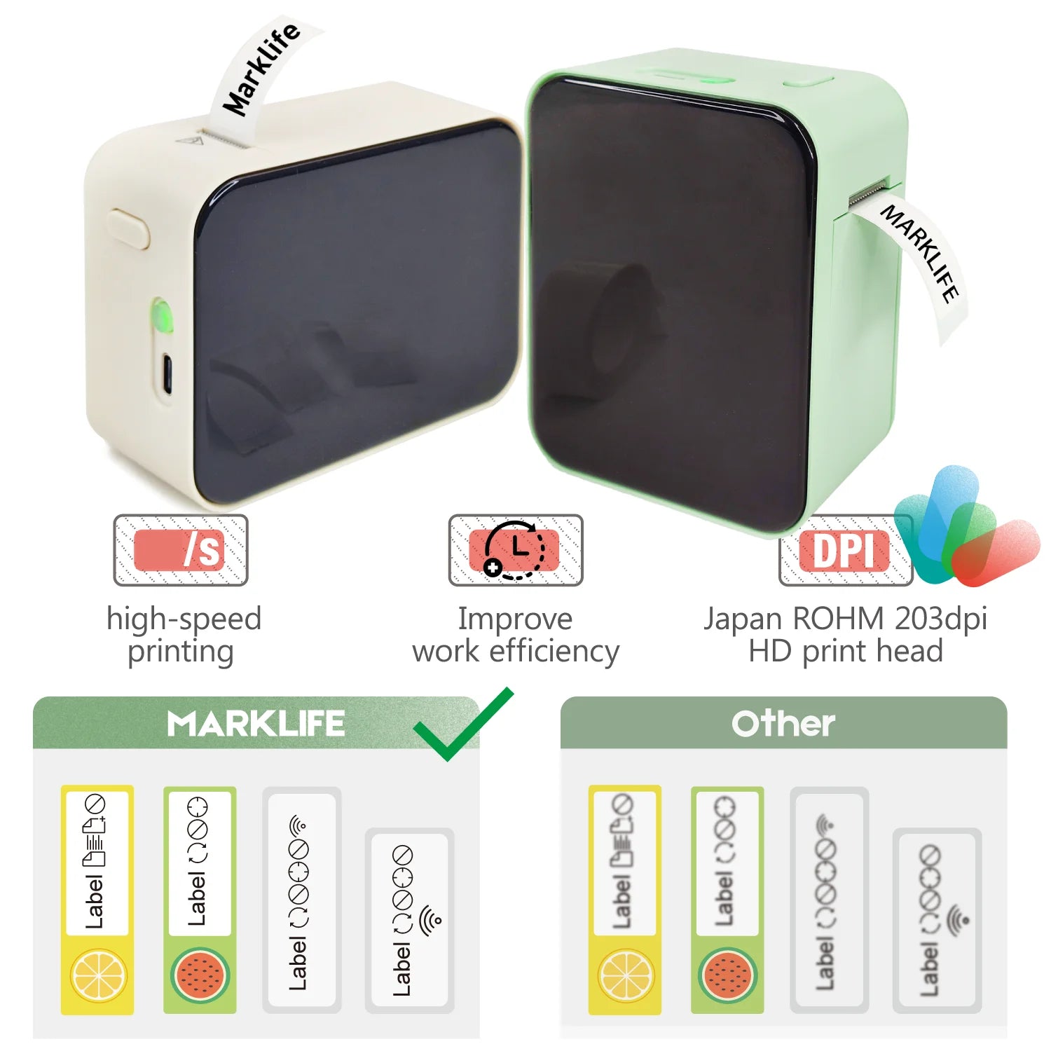 Impresora Térmica Portátil MarkLife P15