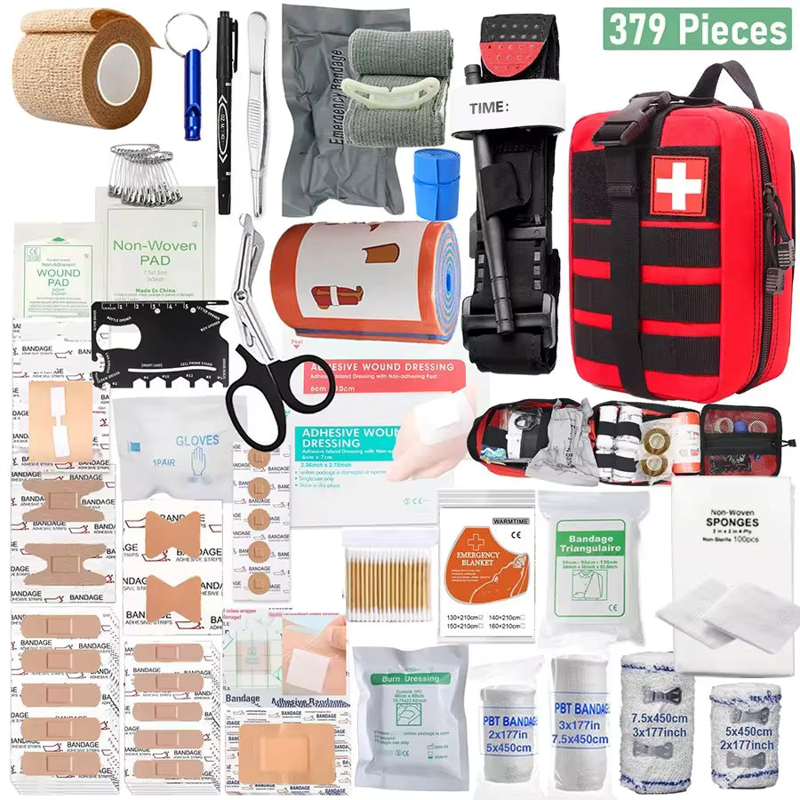 Kit de Primeros Auxilios IFAK 379 Piezas
