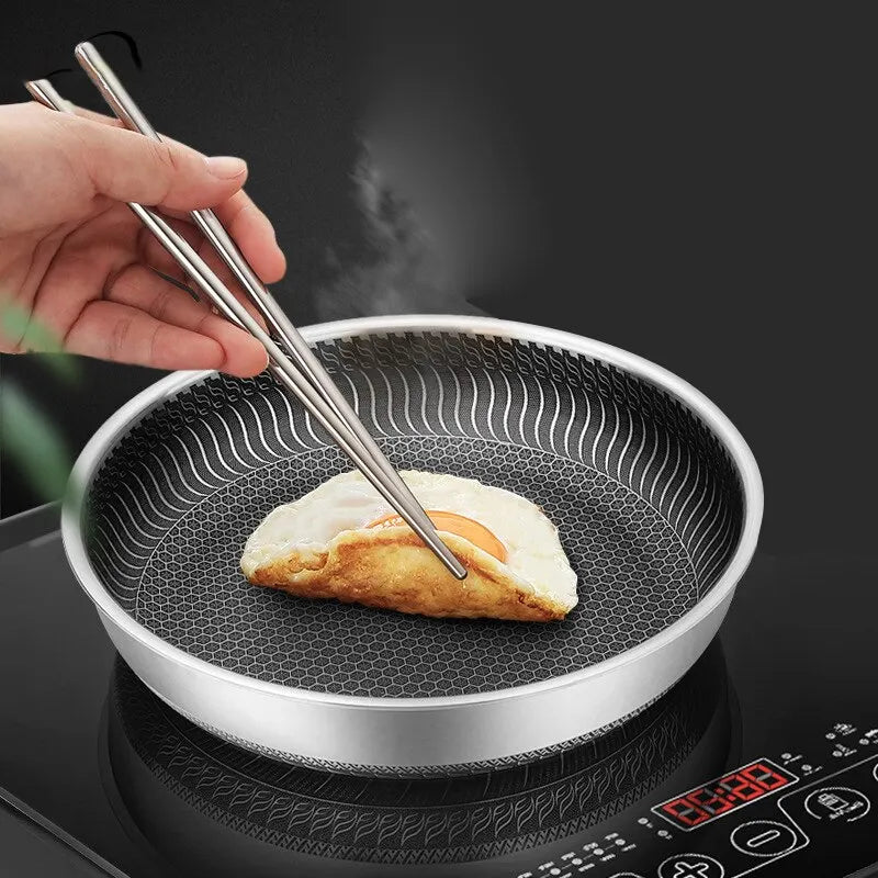 Sartén Wok Tri-Ply Acero Inoxidable 316