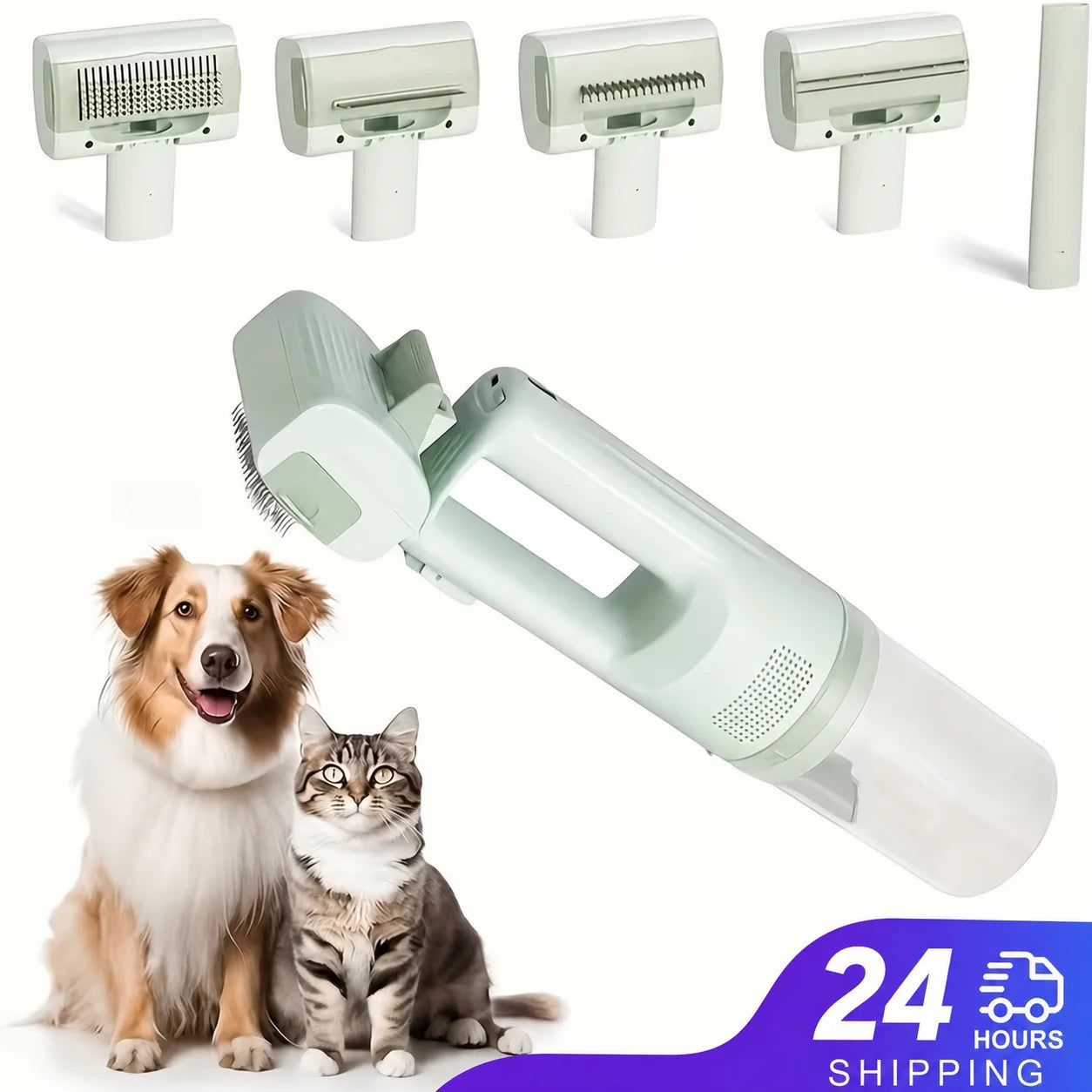 Aspirador de Pelo para Mascotas 5 en 1