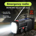 Radio de Emergencia con Alarma SOS y Linterna