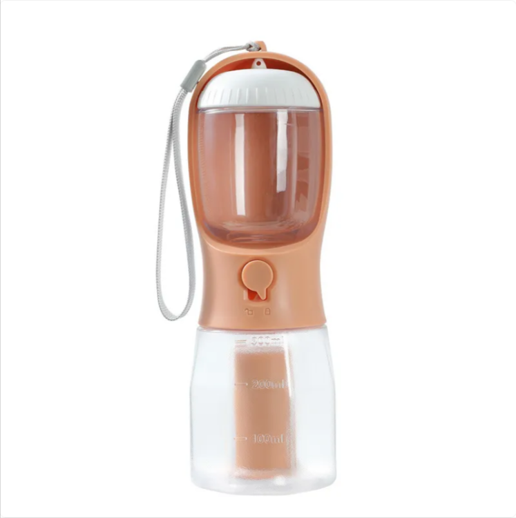 Vaso 3 en 1 para Perros: Agua, Comida y Bolsas de Basura