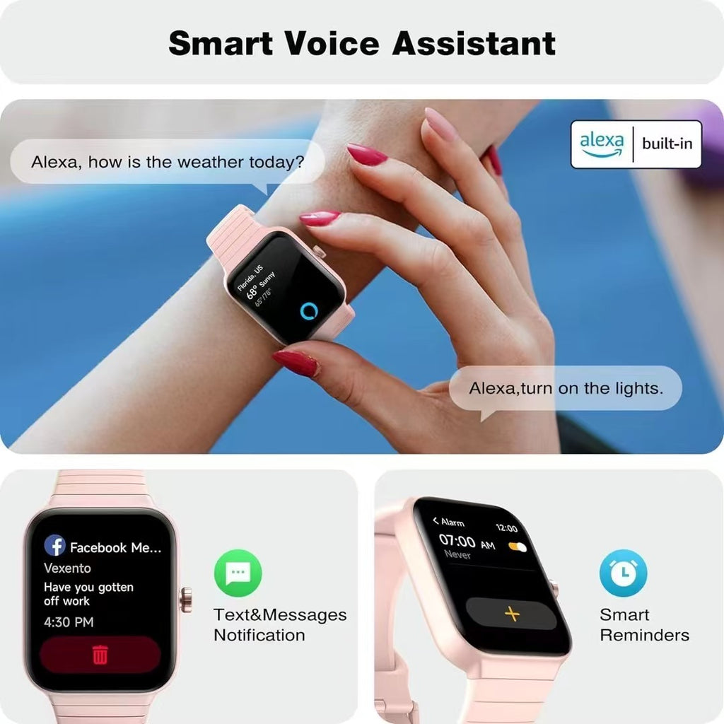 Reloj Inteligente Fitness con Monitor Cardíaco