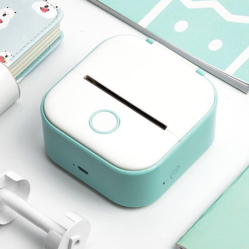 Mini impresora térmica detalle papel