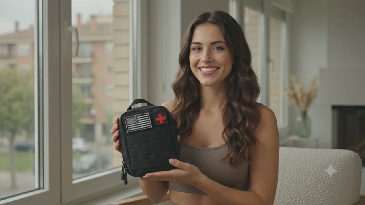 Kit de Emergencia Táctico Molle para Coche