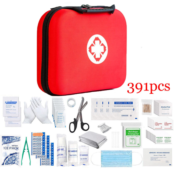 Kit de primeros auxilios 391 piezas